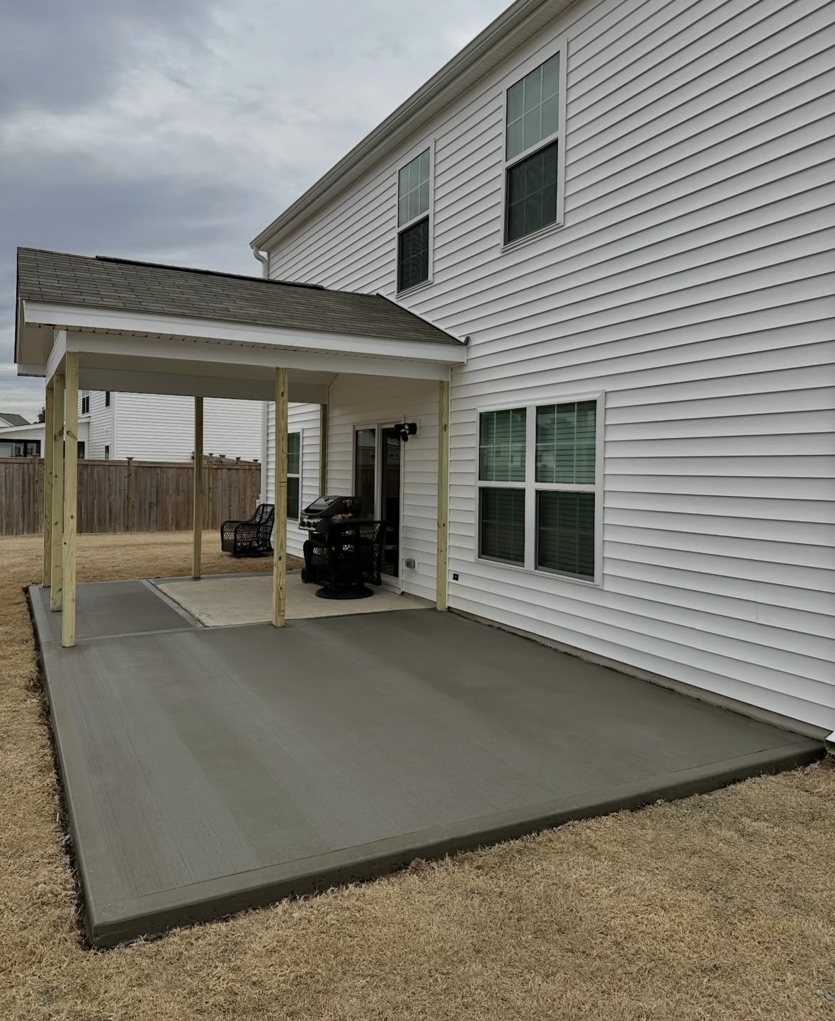 Covered Patio Slab