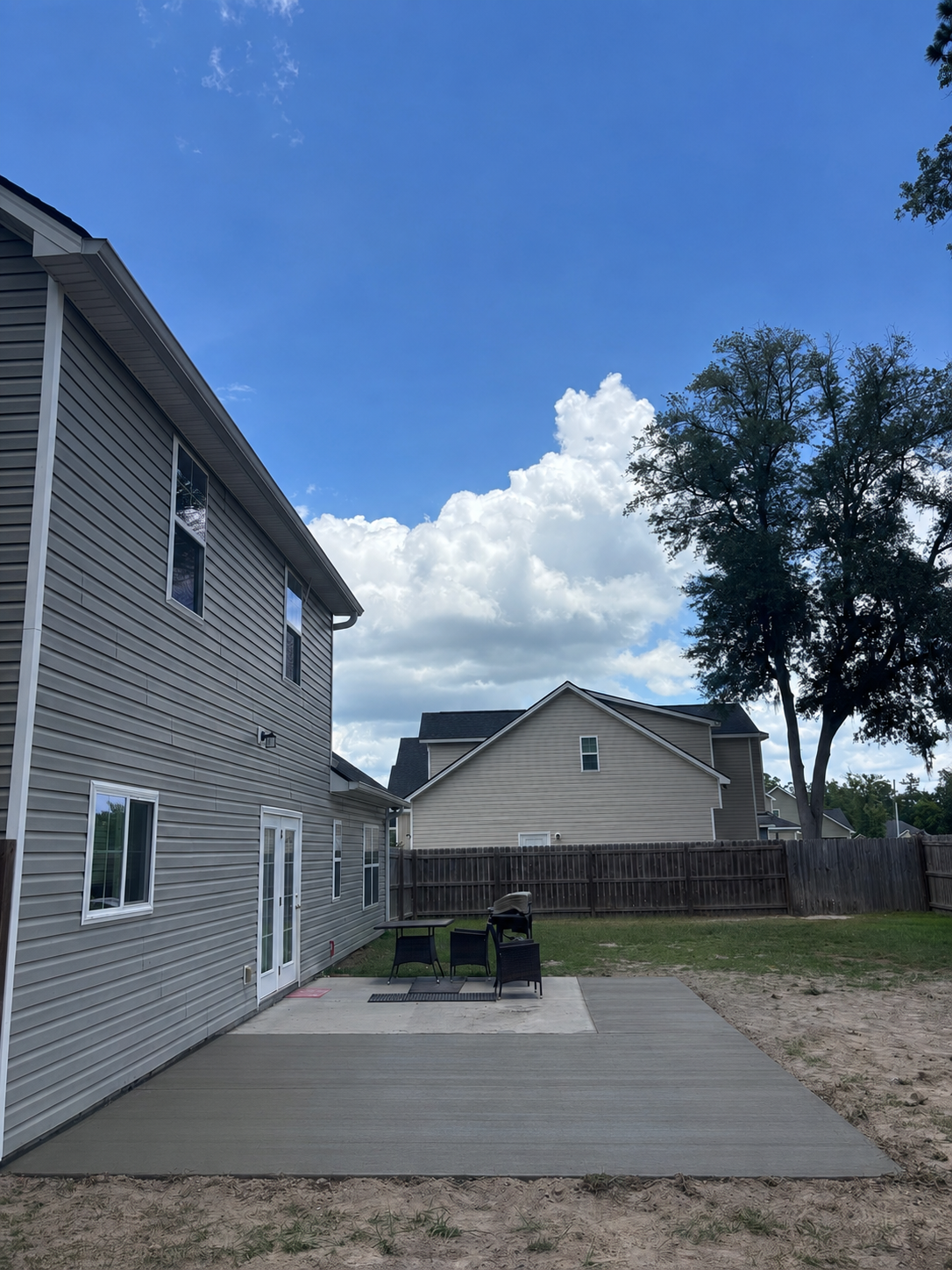 Backyard Patio