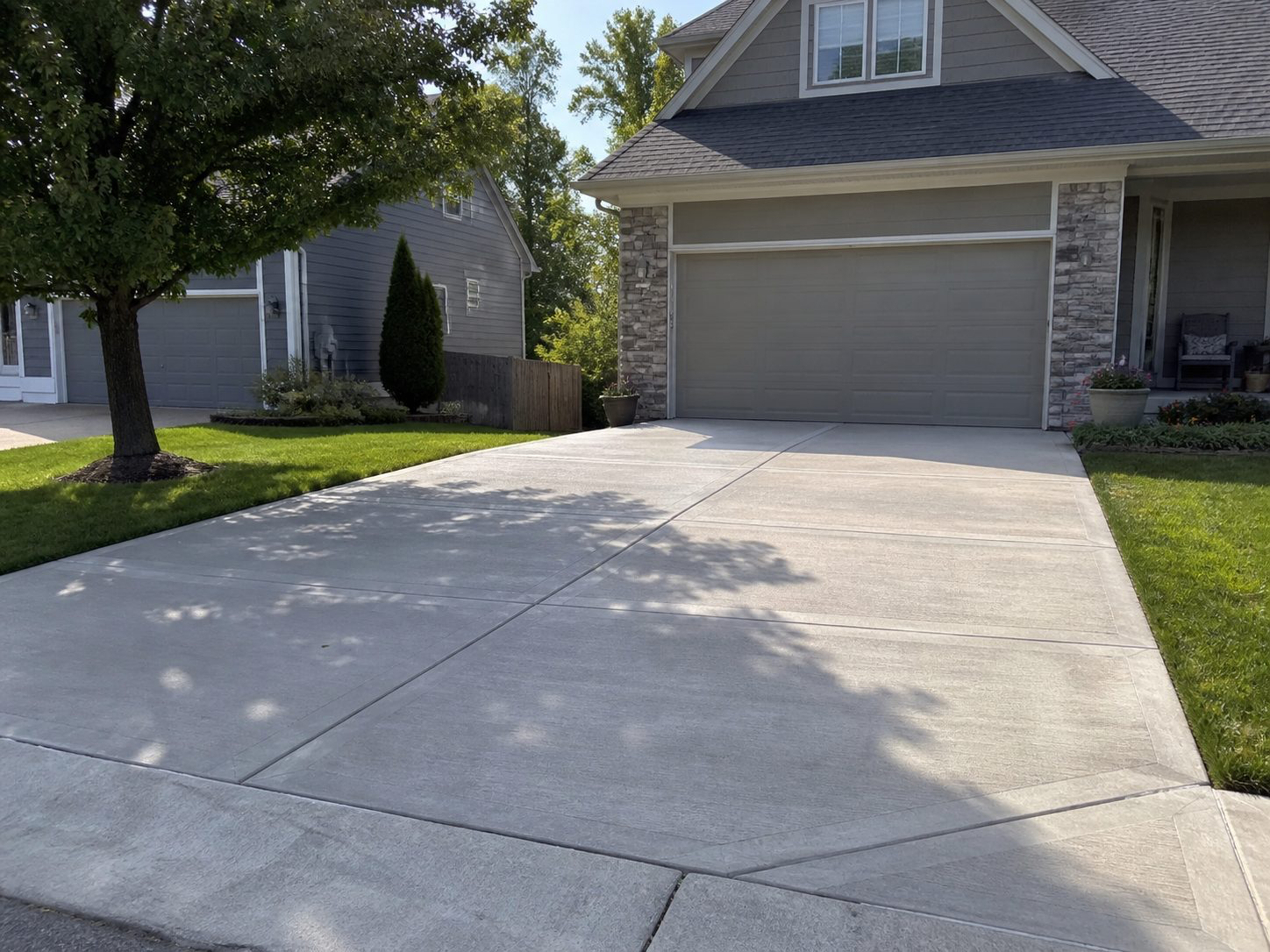 Finished Driveway Pour